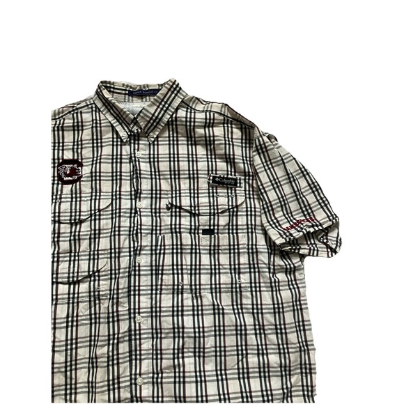 Columbia Other - Columbia Mens Sz L Gamecocks Shirt Super Bonehead PFG Fishing Sports USC NCAA